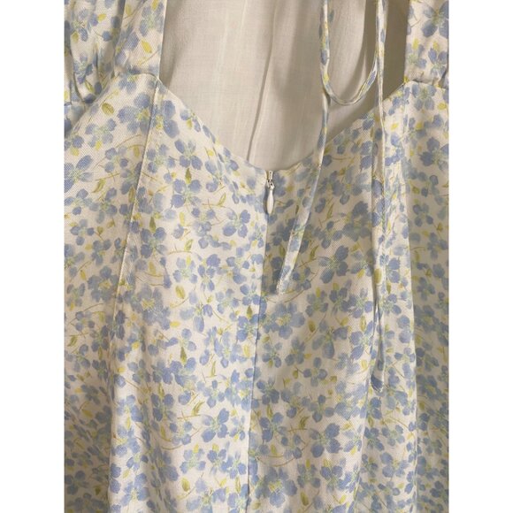 Saint Armont Reve Strappy Delicate Floral Mini Dress US 8 - Picture 12 of 13
